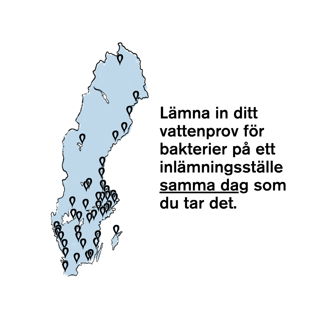 Vattentest Bakterier