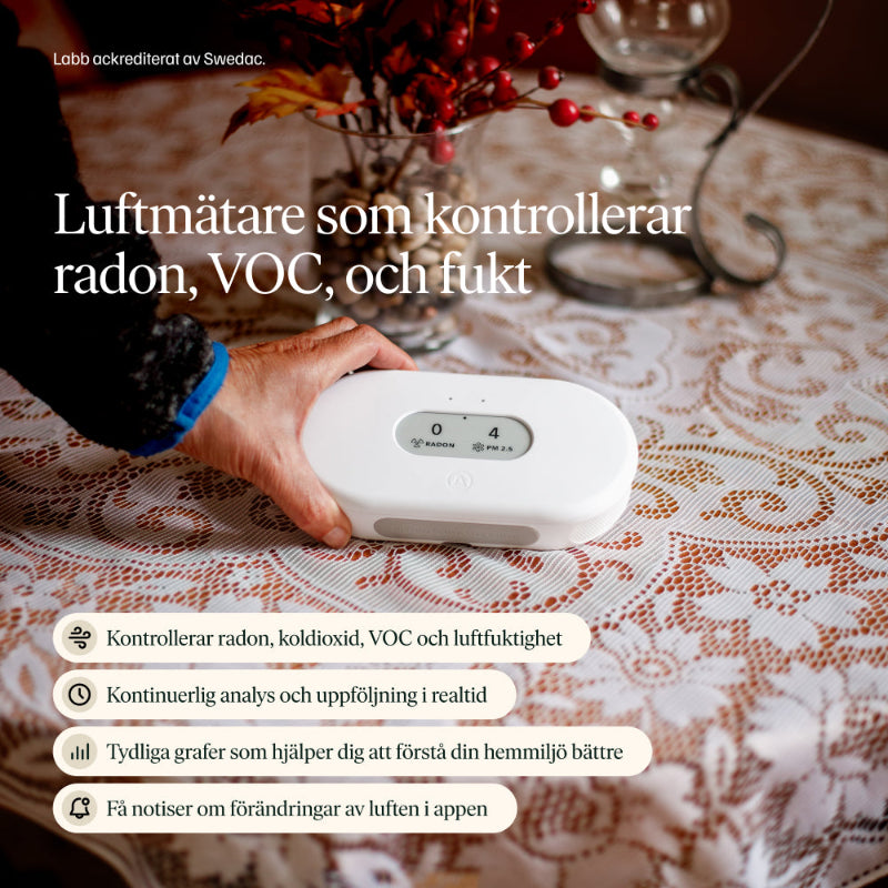 Luftmätare Airthings View Plus