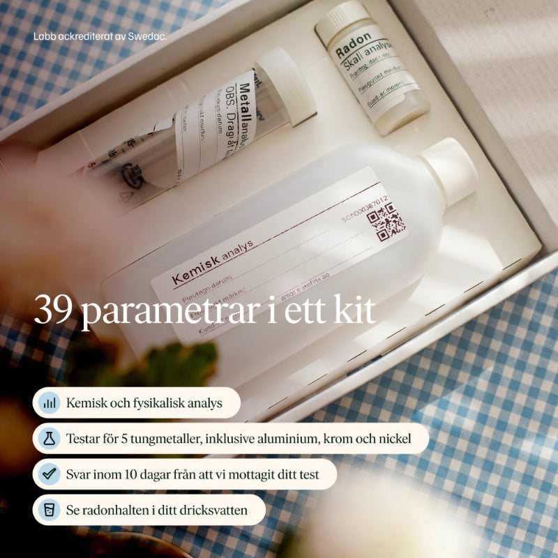 Vattenanalys Komplett