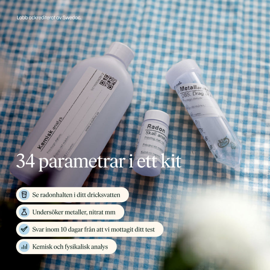 Vattenanalys Normal