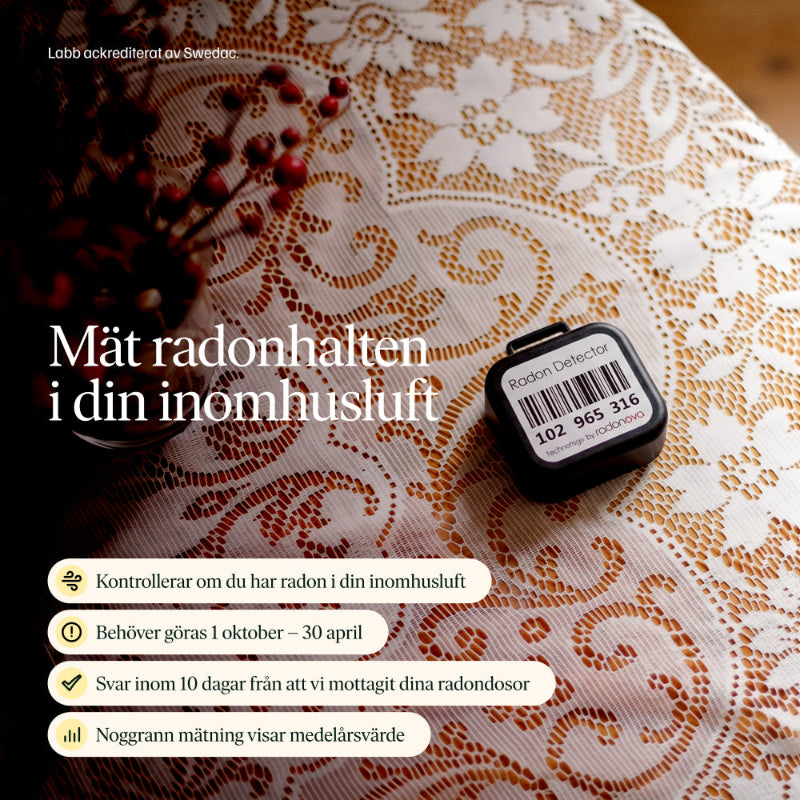 Radonmätning Standard