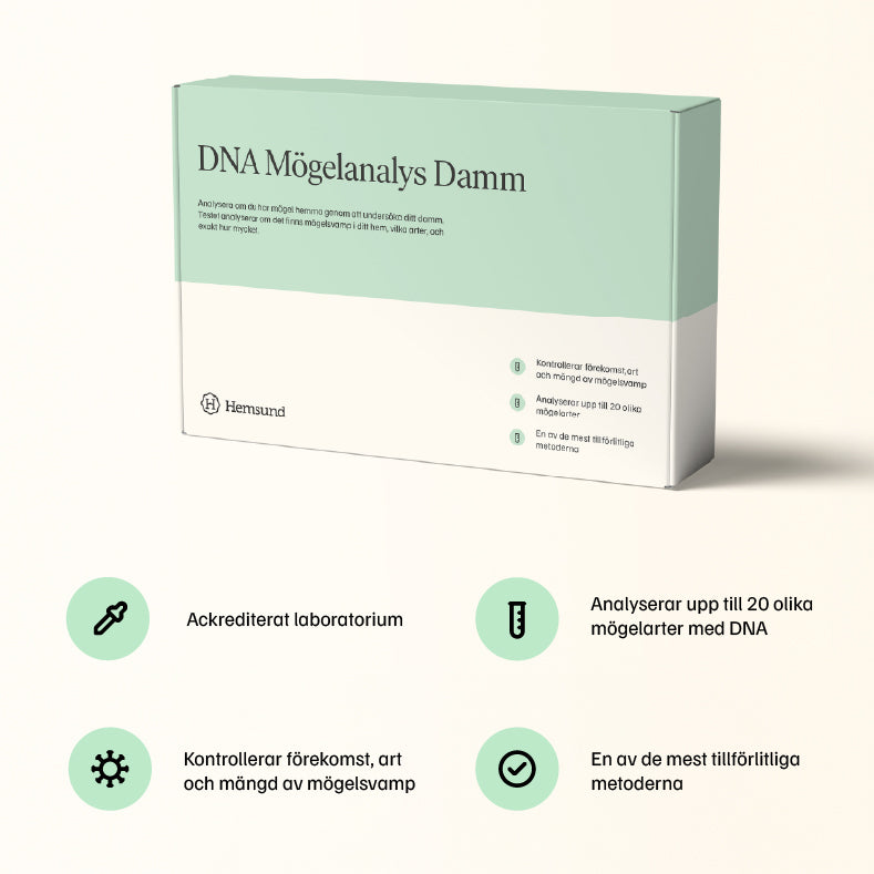 DNA Mögelanalys Damm
