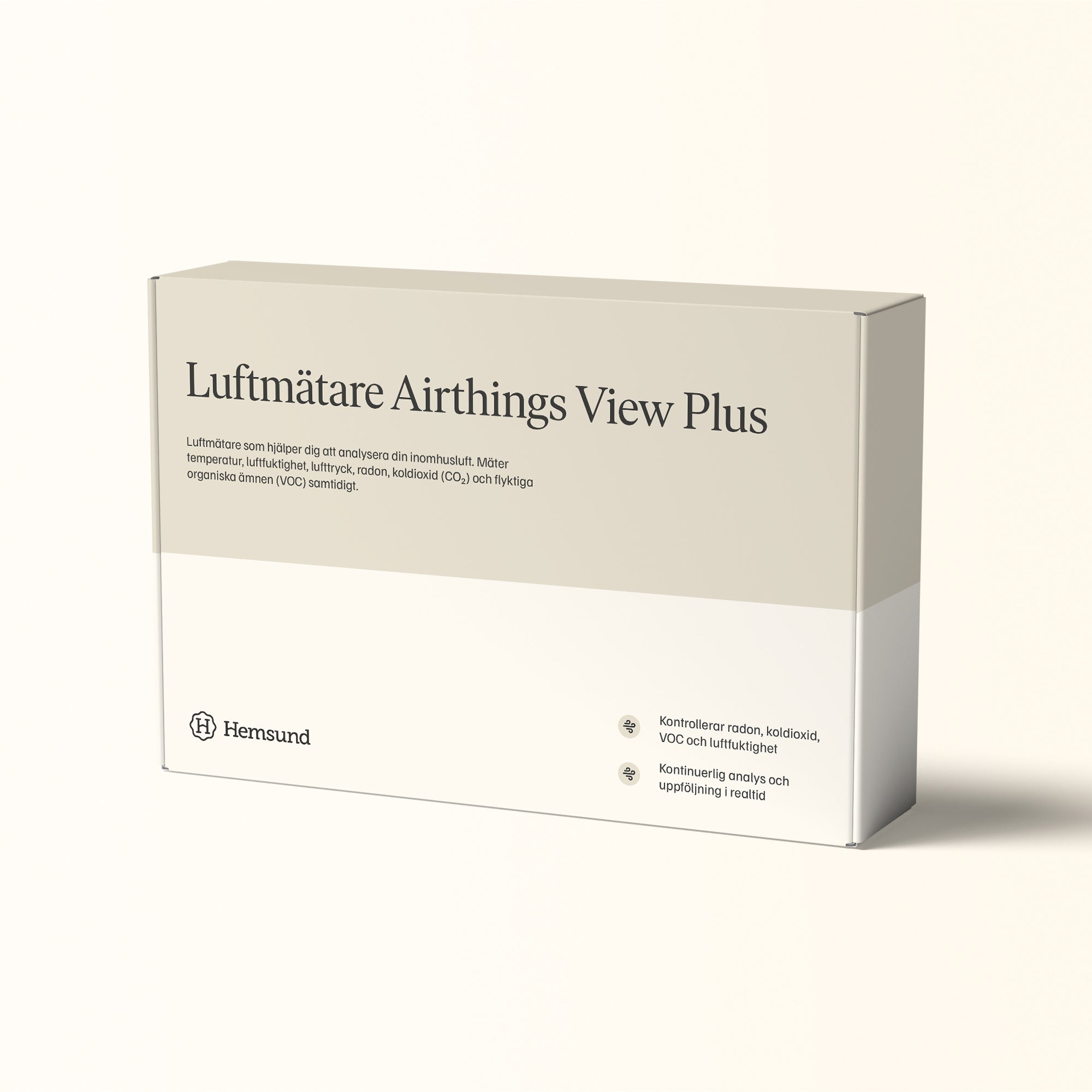 Luftmätare Airthings View Plus