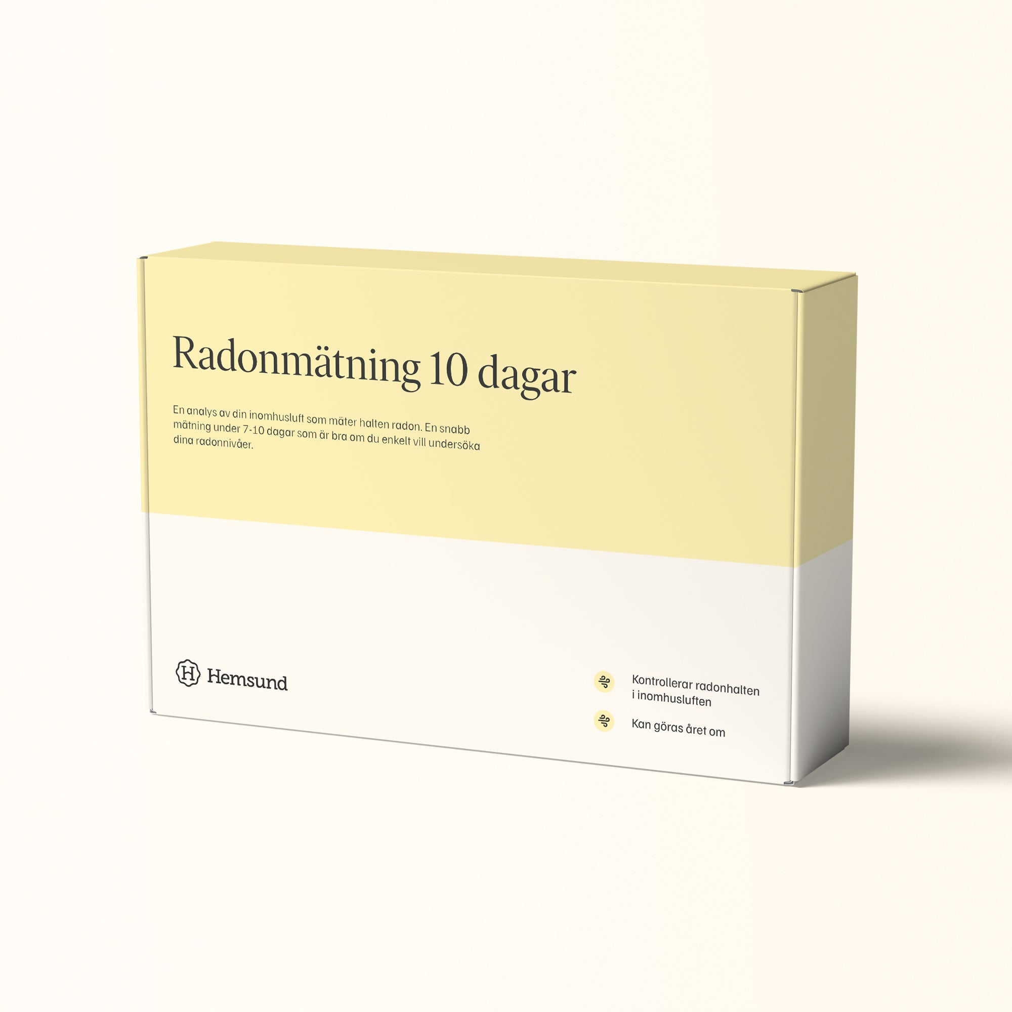Radonmätning 10 Dagar