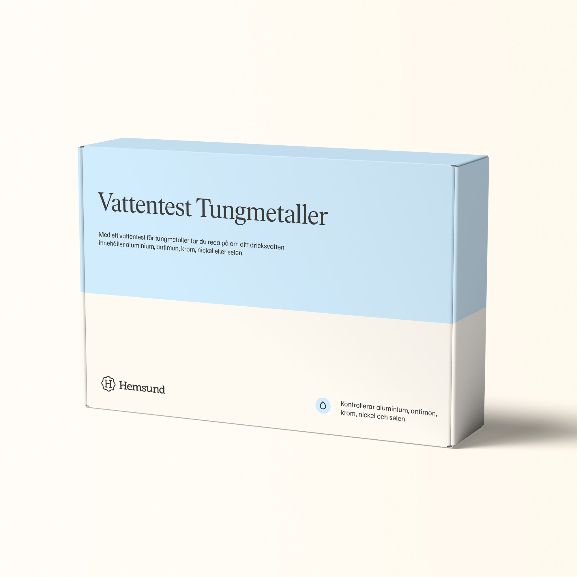 Vattentest Tungmetaller